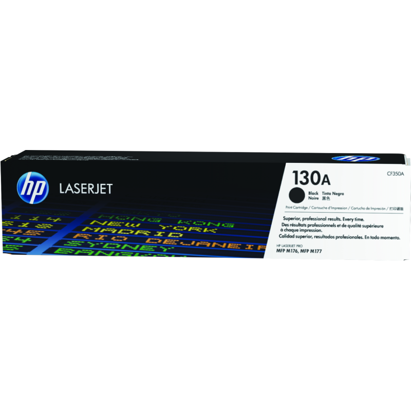 طقم حبر ليزر اتش بي 130A ملون CF354A | CF353A | CF351A | CF350A - الصورة 2