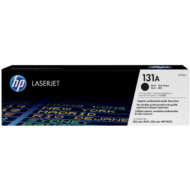 طقم حبر ليزر اتش بي 131A ملون CF213A | CF212A | CF211A | CF210A - الصورة 2