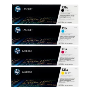 طقم حبر ليزر اتش بي 131A ملون CF213A | CF212A | CF211A | CF210A
