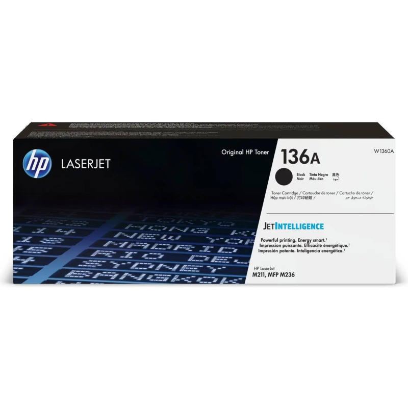حبر ليزر اتش بي 136A – W1360A اسود