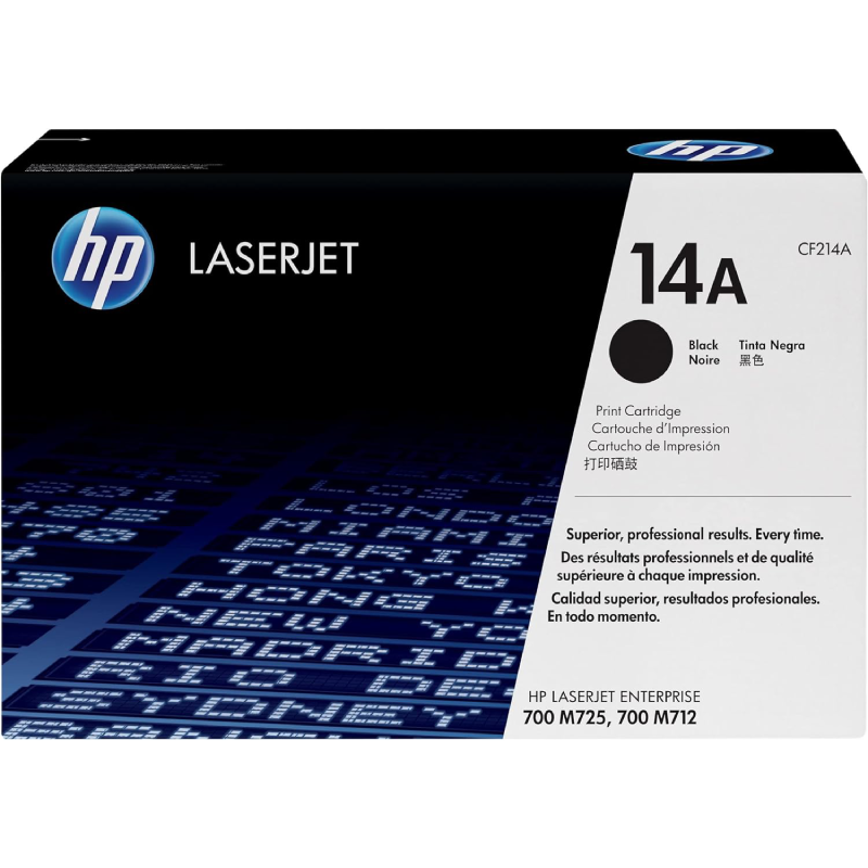 حبر ليزر اتش بي 14A – CF214A اسود
