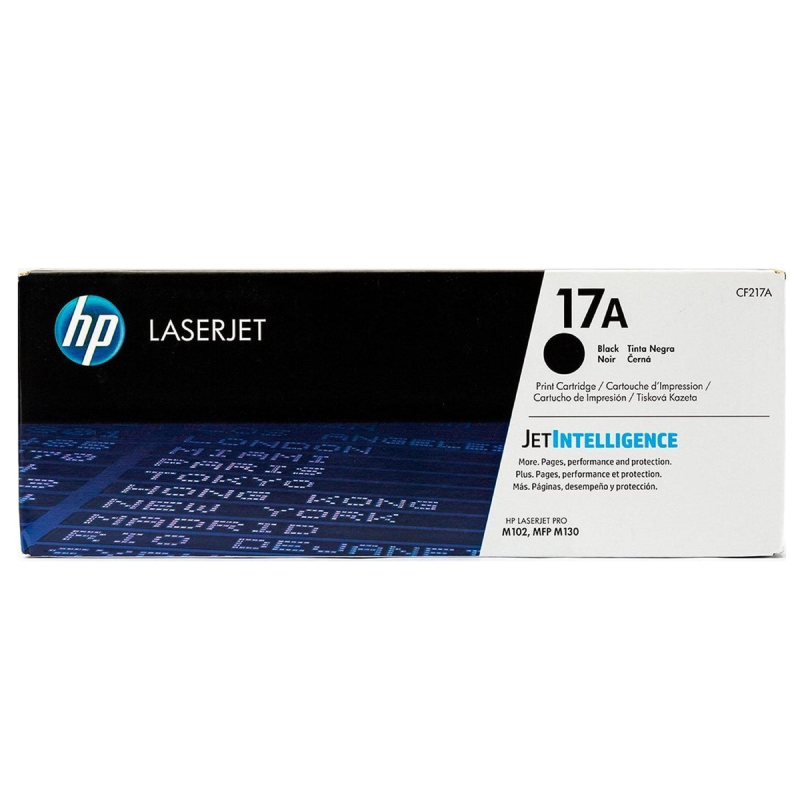 حبر ليزر اتش بي 17A – CF217A اسود