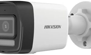 كاميرا مراقبة Hikvision Bullet IP 6 Megapixel/2.8mm Lens/Dual Light (30 MTS IR + 20 MTS White Light) / Built-in Microphone/ACUSENSE Lite/Outdoor IP67 / H.265 / PoE/ONVIF Buy Online at Best Price in