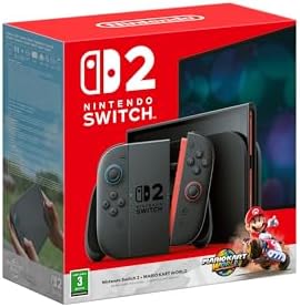 Nintendo Switch 2 Console + Mario Kart World Bundle, 2 Year Manufacturer Warranty (KSA Version)