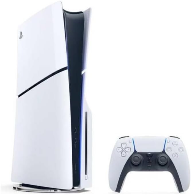 Sony PlayStation 5 Slim Disc with Extra Dualsense White Controller and FC26 – International Version - الصورة 2