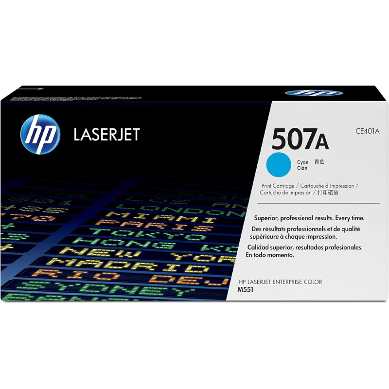 طقم حبر ليزر اتش بي 507A ملون CE403A | CE402A | CE401A | CE400A - الصورة 4