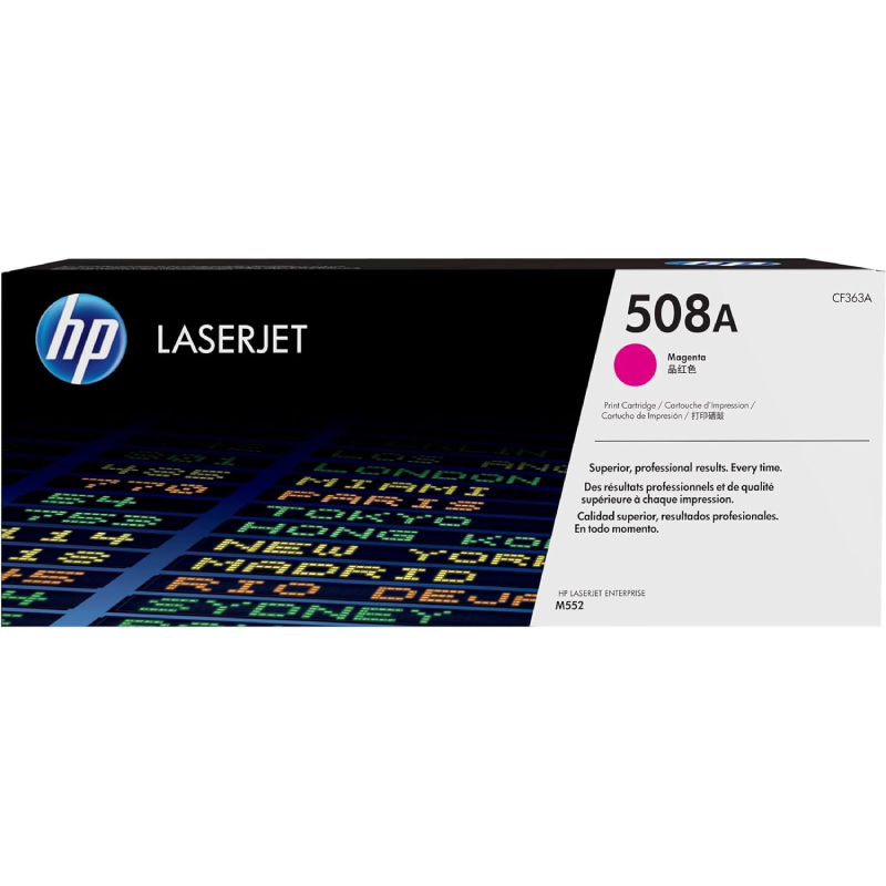 طقم حبر ليزر اتش بي 508A ملون CF363A | CF362A | CF361A | CF360A - الصورة 4