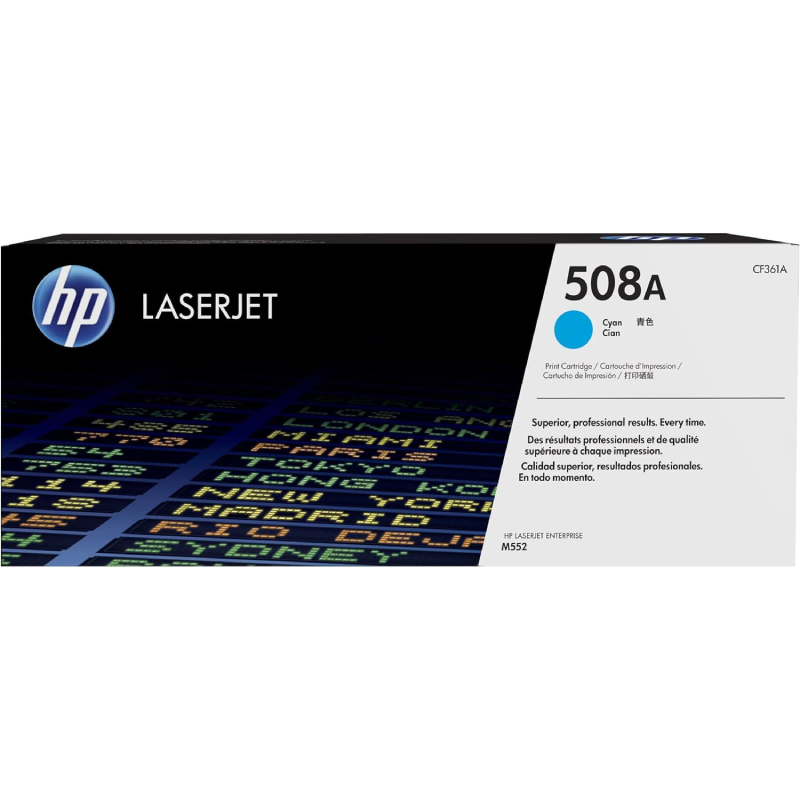 طقم حبر ليزر اتش بي 508A ملون CF363A | CF362A | CF361A | CF360A - الصورة 3