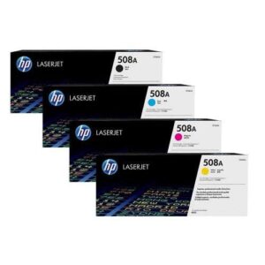 طقم حبر ليزر اتش بي 508A ملون CF363A | CF362A | CF361A | CF360A