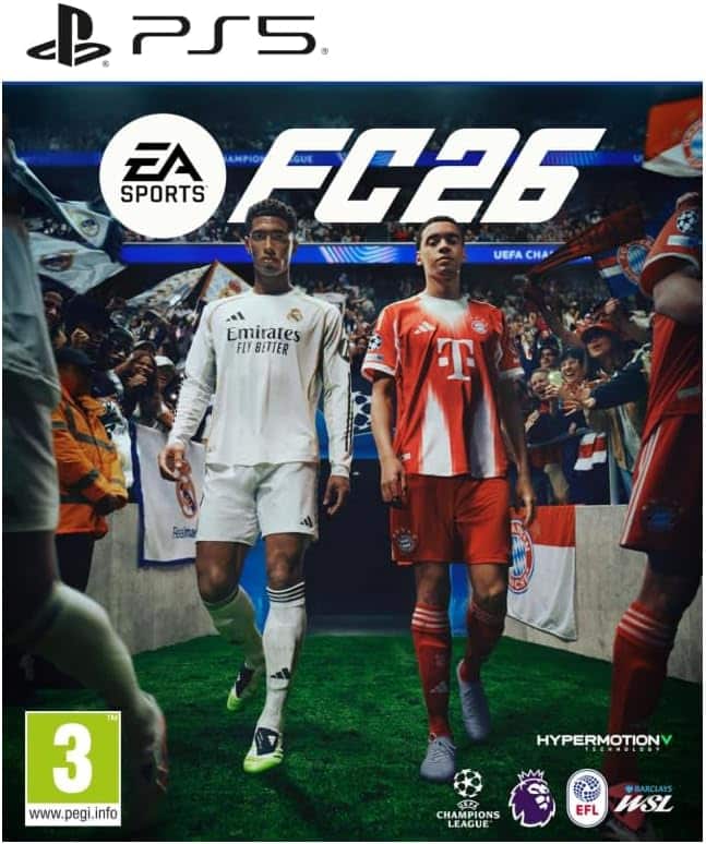 Sony PlayStation 5 Slim Disc with Extra Dualsense White Controller and FC26 – International Version - الصورة 3