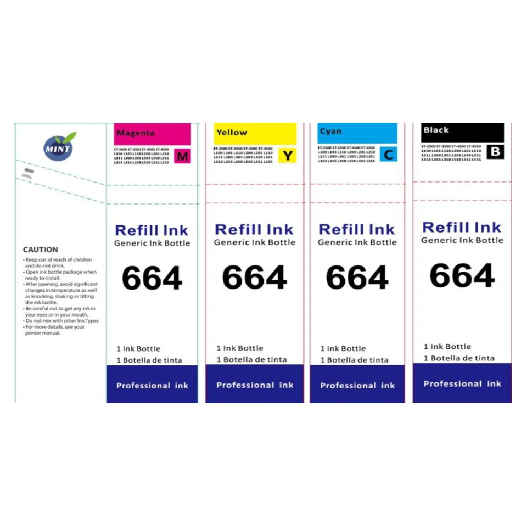 طقم حبر 664