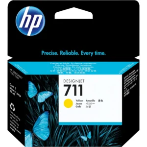 خرطوشة حبر اتش بي 711 – CZ132A اصفر سعة 29 مل
