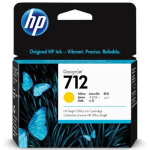 خرطوشة حبر اتش بي 712 – 3ED69A اصفر 29 مل