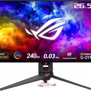 شاشة ألعاب ASUS ROG Swift OLED PG27AQDM gaming monitor