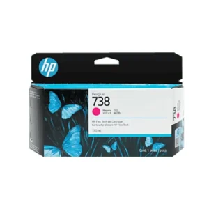 حبر HP 738 130-ml Magenta DesignJet Ink Cartridge 498N6A