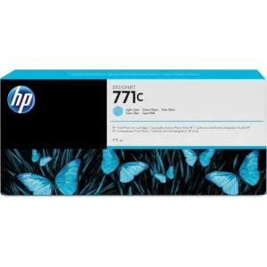 خرطوشة حبر اتش بي 771 – B6Y12A ازرق فاتح 775 مل