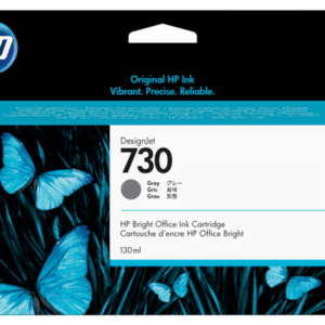 خرطوشة حبر HP 730 باللون الرمادي DesignJet سعة 130 مل