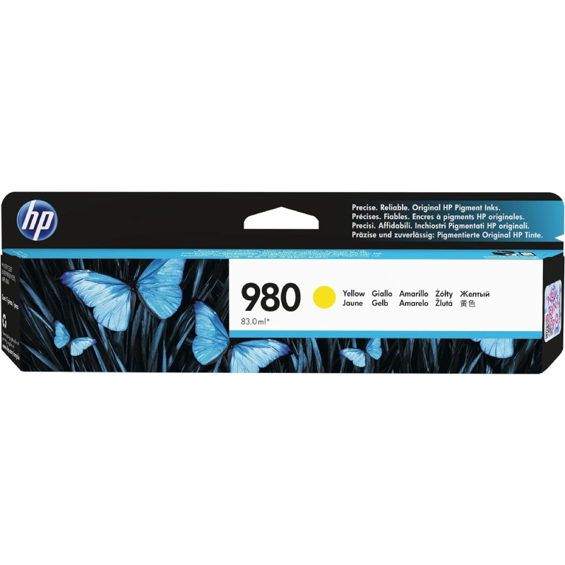 خرطوشة حبر اتش بي 980 – D8J09A اصفر