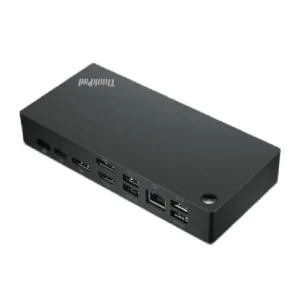 حبر Lenovo ThinkPad Universal USB-C Dock Station Balck 40AY0090UK
