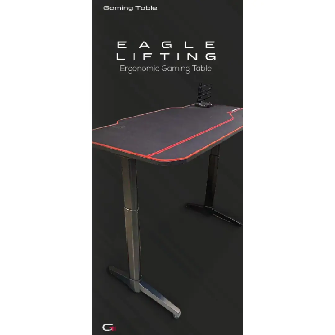 إكسسوار ألعاب G11 – EAGLE-LIFTING Gaming Table – Dual Motor Drive طاولة العاب - الصورة 3