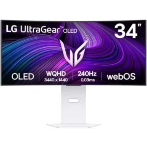 شاشة ألعاب LG UltraGear™ 34-inch OLED 34GX90SA-W