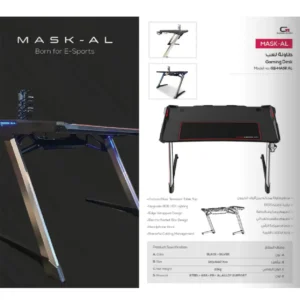 إكسسوار ألعاب Gaming table with LED lights – oversized mousepad طاولة العاب