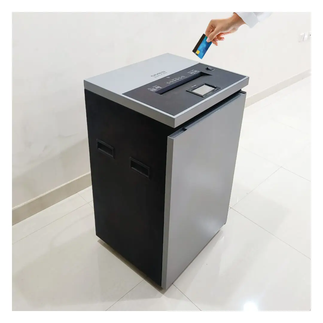 فرامة ورق OMES OS-3685 CROSSCUT PAPER SHREDDER - الصورة 2