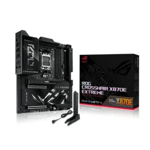 مذر بوزرد ASUS ROG CROSSHAIR X870E EXTREME – AM5 – WiFi 7 – DDR5 – PCIe 5.0 – E-ATX