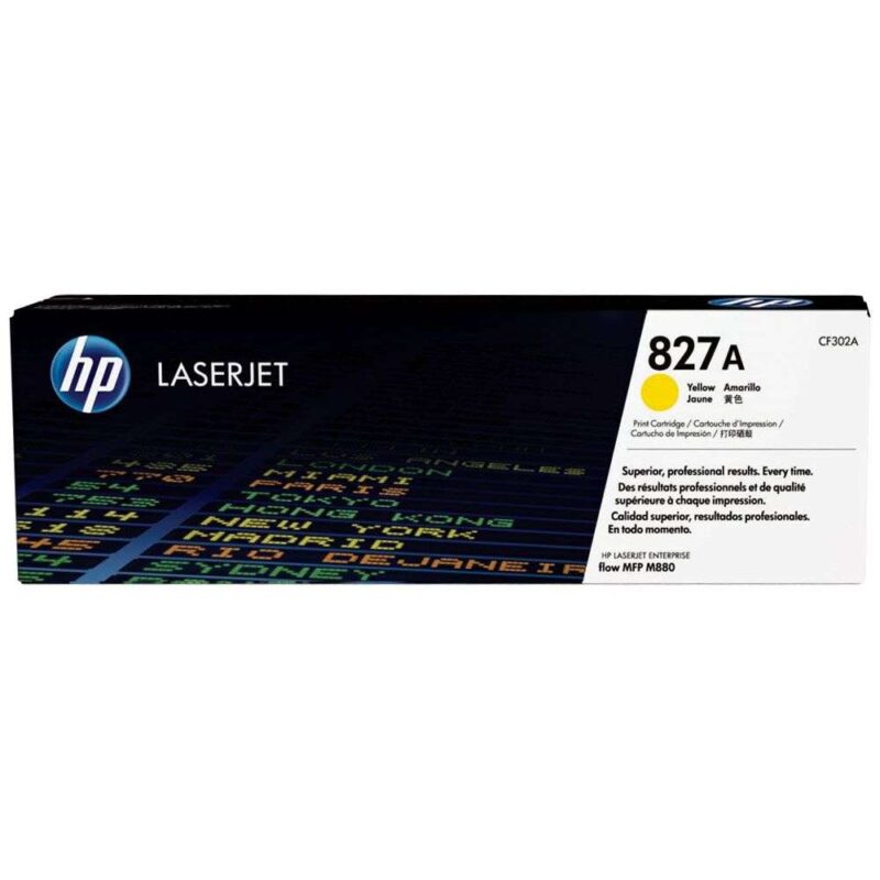 حبر ليزر اتش بي 827A – CF302A اصفر