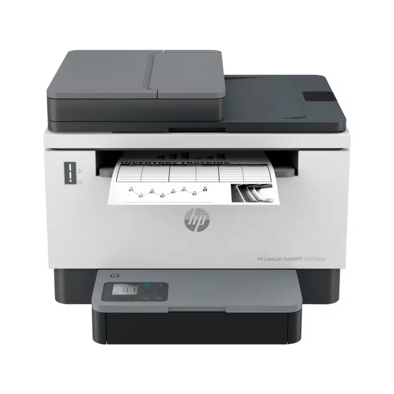 طابعة HP LaserJet Tank MFP 2602sdw (2R7F5A),Print, scan, copy, Wireless
