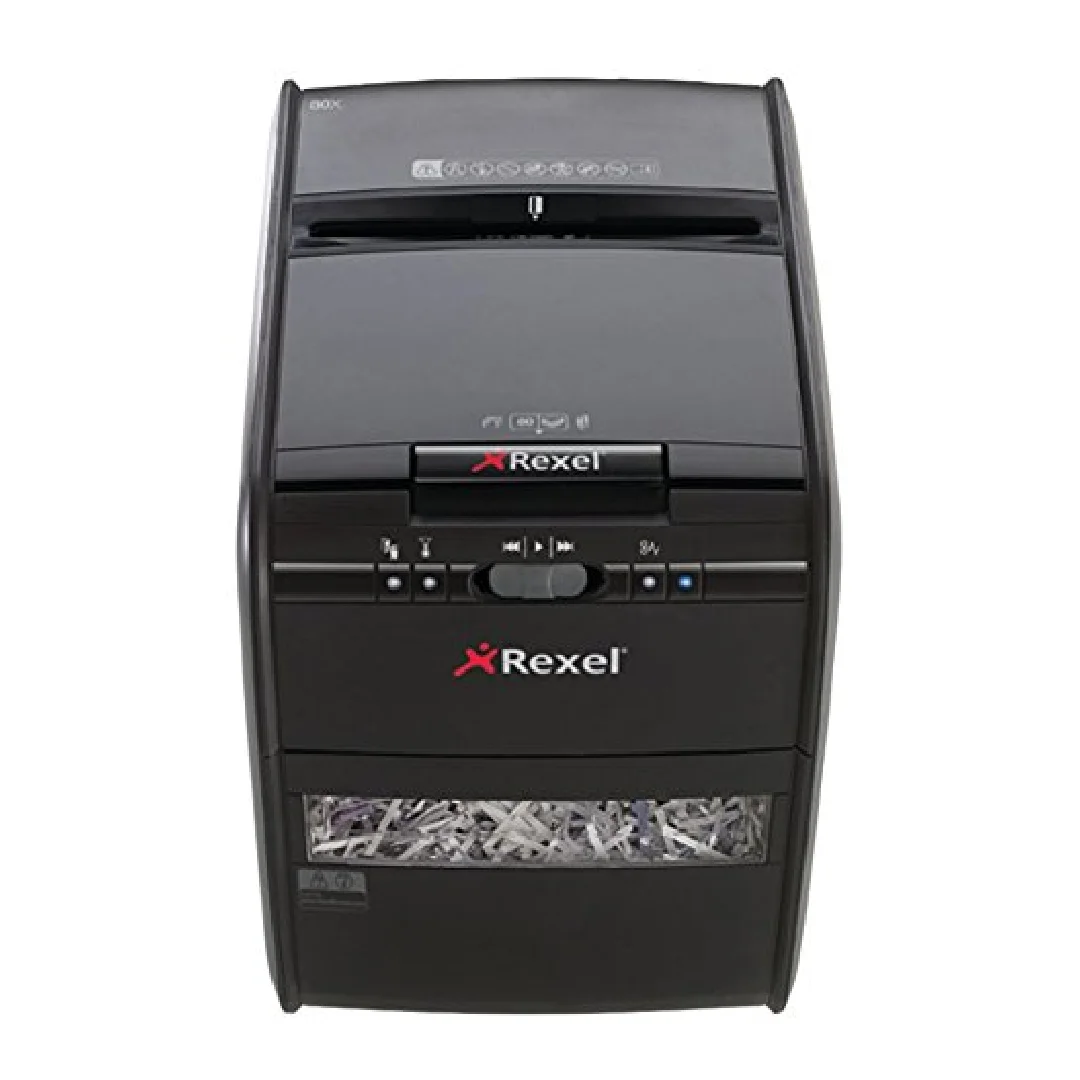 ماكينة تقطيع و فرامة ورق ريكسيل Rexel Auto+80x
